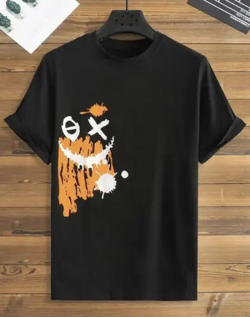 Smile Mood Loose Sleeve T Shirt Zoodoshop